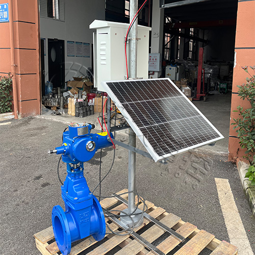 政和皓久 Z945X-16Q免布线太阳能电动闸阀 农业灌溉 支持远程智能控制